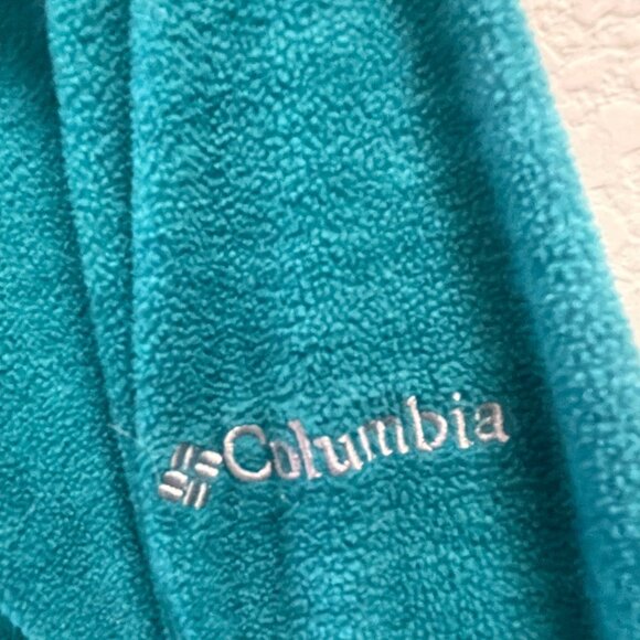 Women's Turquoise Columbia Pullover XL - Picture 2 of 4